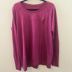 Berry LULULEMON Swiftly Tech long sleeve shirt 2.0
